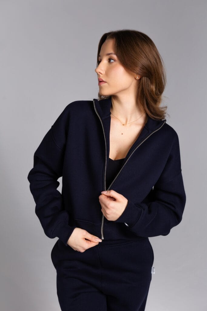 Džemperis su užtrauktuku aiina žiemos kolekcija