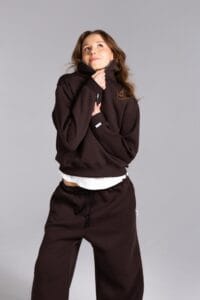 Aiina megztukas su užtrauktuku