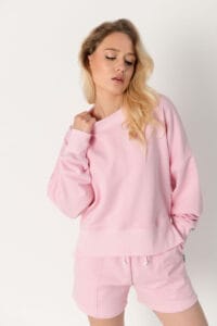 ROŽINIS LAISVALAIKIO KOSTIUMĖLIS VASARAI